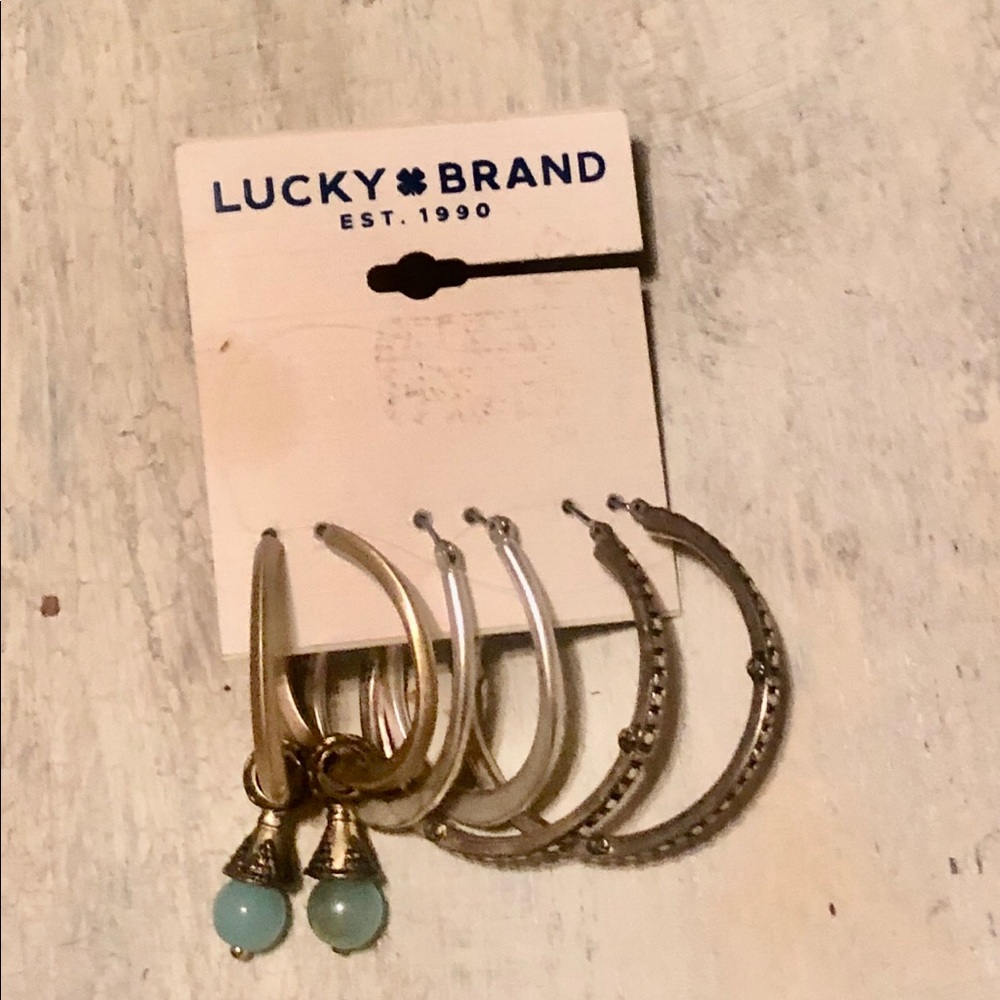 Lucky Brand Hoop Earring Bundle